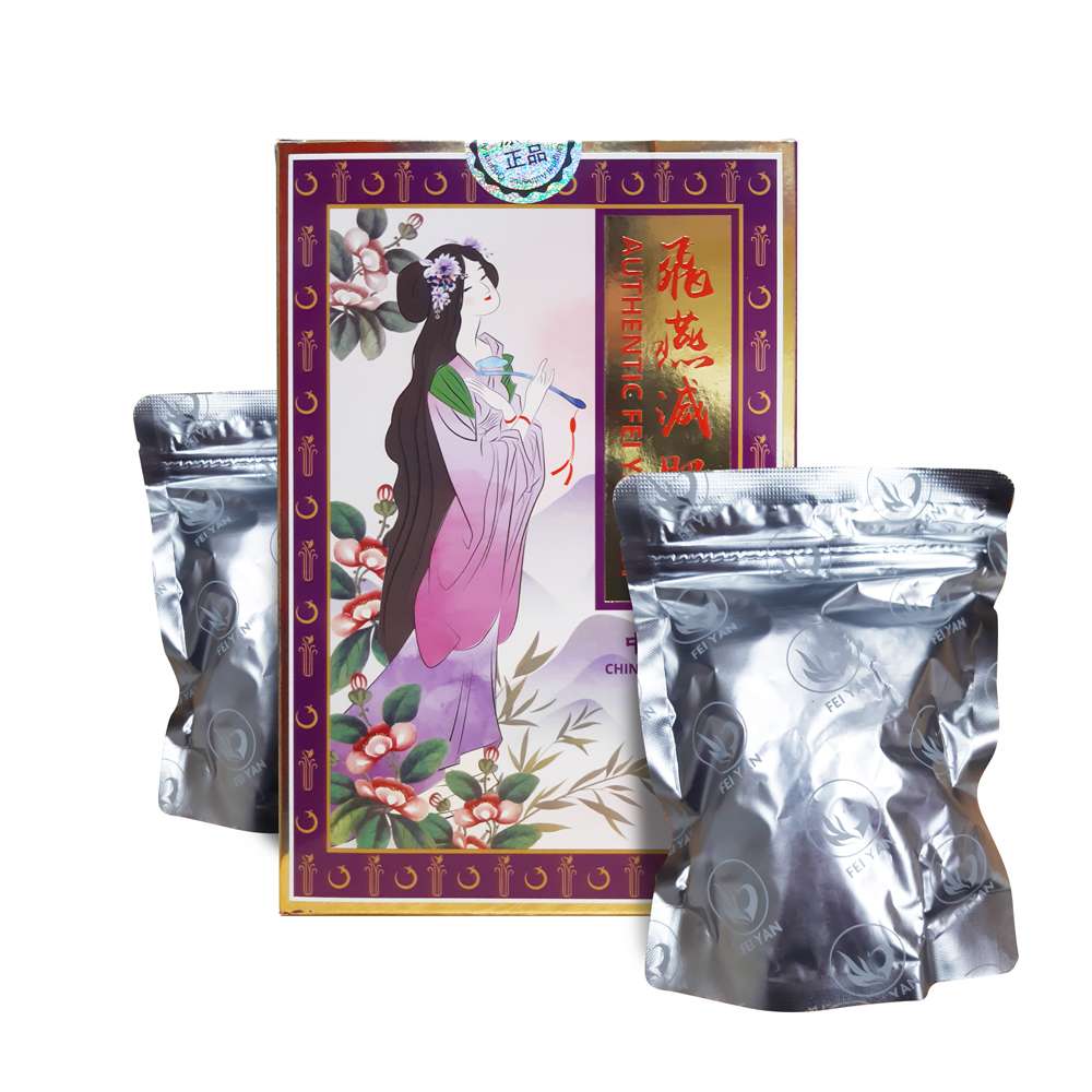 fei yan diet tea with pouches